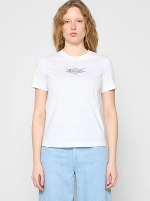Zdjęcie produktu T-shirt z nadrukiem Diesel biały