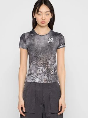 T-shirt z nadrukiem Diesel