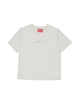 T-shirt z nadrukiem Diesel