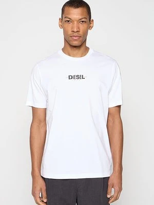 Zdjęcie produktu T-shirt z nadrukiem Diesel biały