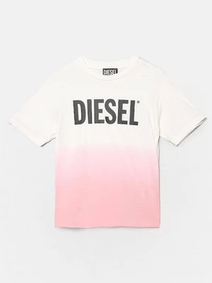 T-shirt z nadrukiem Diesel
