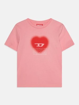 T-shirt z nadrukiem Diesel