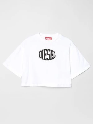 T-shirt z nadrukiem Diesel