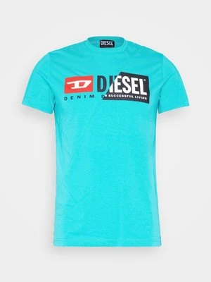 T-shirt z nadrukiem Diesel