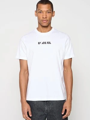 T-shirt z nadrukiem Diesel
