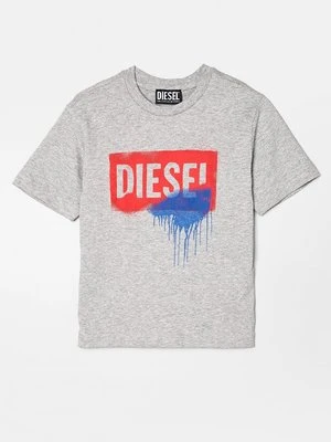 T-shirt z nadrukiem Diesel