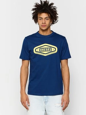 T-shirt z nadrukiem Diesel