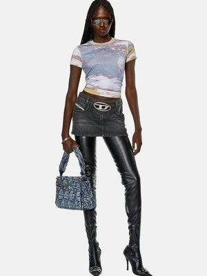 T-shirt z nadrukiem Diesel