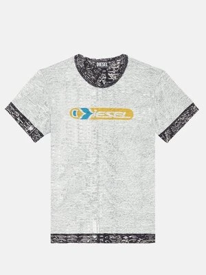 T-shirt z nadrukiem Diesel