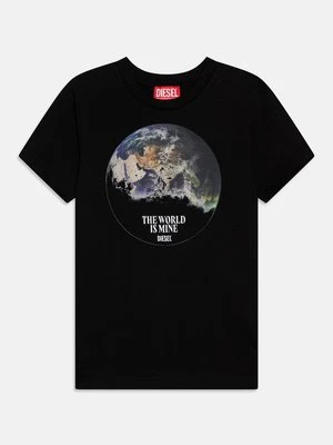 T-shirt z nadrukiem Diesel