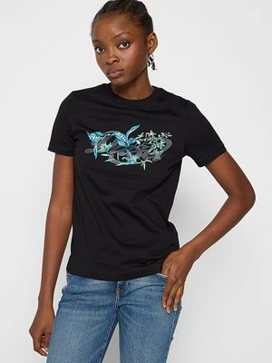 T-shirt z nadrukiem Diesel