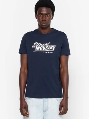 T-shirt z nadrukiem Diesel