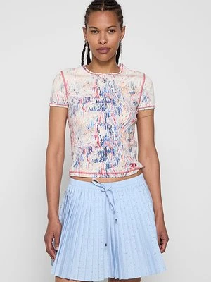T-shirt z nadrukiem Diesel