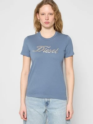 T-shirt z nadrukiem Diesel