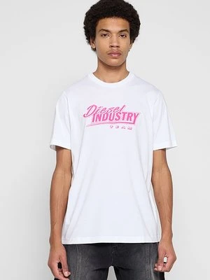 Zdjęcie produktu T-shirt z nadrukiem Diesel biały