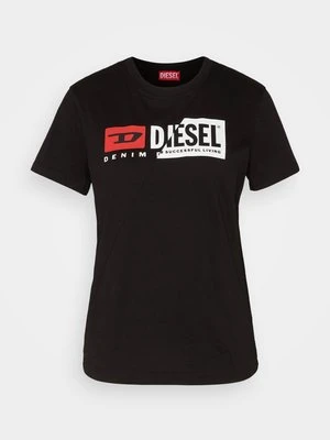 T-shirt z nadrukiem Diesel