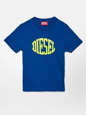 T-shirt z nadrukiem Diesel