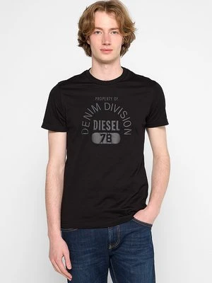 T-shirt z nadrukiem Diesel