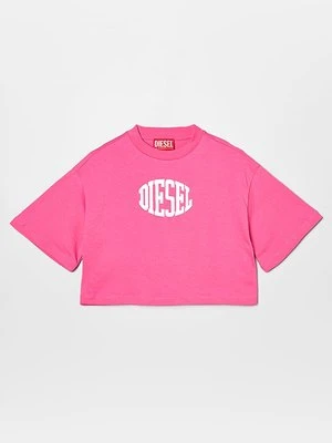 T-shirt z nadrukiem Diesel