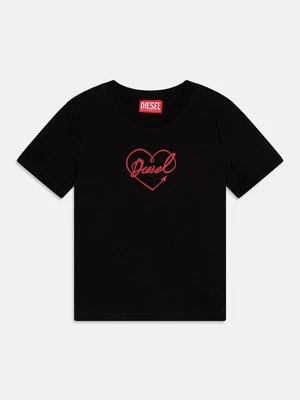T-shirt z nadrukiem Diesel