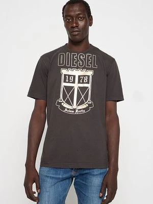 T-shirt z nadrukiem Diesel
