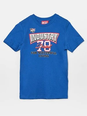 T-shirt z nadrukiem Diesel
