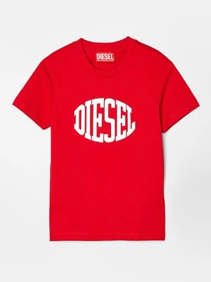 T-shirt z nadrukiem Diesel