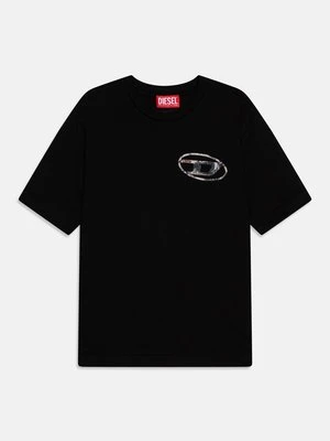 T-shirt z nadrukiem Diesel