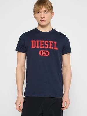 T-shirt z nadrukiem Diesel