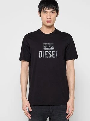 Zdjęcie produktu T-shirt z nadrukiem Diesel czarny