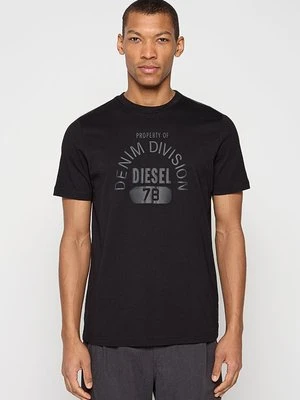 T-shirt z nadrukiem Diesel