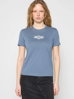 T-shirt z nadrukiem Diesel