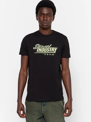 Zdjęcie produktu T-shirt z nadrukiem Diesel czarny