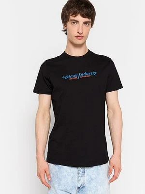 Zdjęcie produktu T-shirt z nadrukiem Diesel czarny