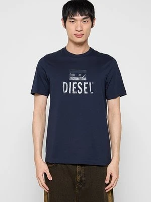 T-shirt z nadrukiem Diesel