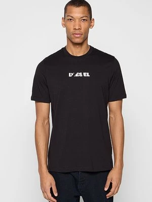 Zdjęcie produktu T-shirt z nadrukiem Diesel czarny