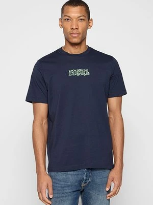 Zdjęcie produktu T-shirt z nadrukiem Diesel niebieski