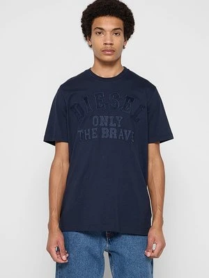 T-shirt z nadrukiem Diesel