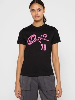 Zdjęcie produktu T-shirt z nadrukiem Diesel czarny