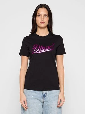 T-shirt z nadrukiem Diesel