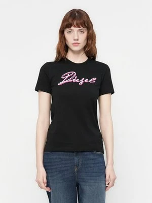 T-shirt z nadrukiem Diesel