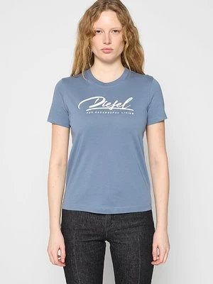 T-shirt z nadrukiem Diesel