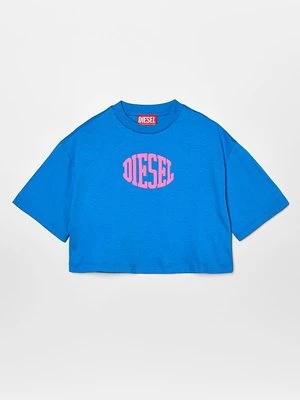 T-shirt z nadrukiem Diesel