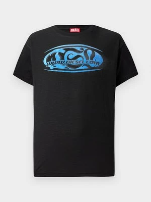 Zdjęcie produktu T-shirt z nadrukiem Diesel czarny