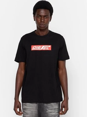 T-shirt z nadrukiem Diesel