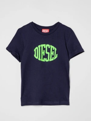 T-shirt z nadrukiem Diesel