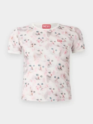 T-shirt z nadrukiem Diesel