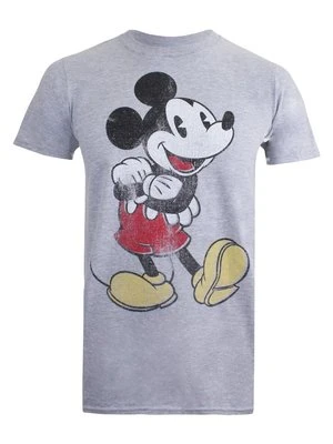 T-shirt z nadrukiem Disney szary