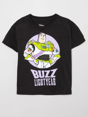 T-shirt z nadrukiem Disney czarny