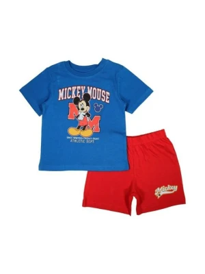 T-shirt z nadrukiem Disney niebieski